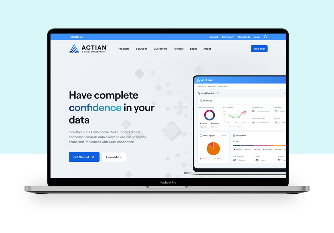 Actian-Site